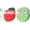 Red, variant on Plugfones Contractor Yellow New and Improved Line Ear Plug Earbuds Headphones with Silicone and Foam Hearing Protection