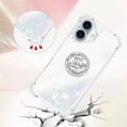 thumbnail image 5 of Liquid Quicksand Case for iPhone 16 Plus 6.7" with Diamond Kickstand, Soft TPU Luxury Fun Glitter Sparkle Flowing Clear Bling Cover Case for Apple iPhone 16 Plus. -Colorful, 5 of 14