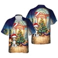 thumbnail image 3 of Merry Christmas Beagle Santa Hat Xmas Tree Winter Holiday Hawaiian Shirt Breathable Summer Unisex Merch Beagles Dog Lover Gifts Idea - 01013, 3 of 6