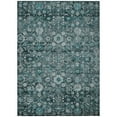 thumbnail image 2 of Addison Rugs Chantille Indoor/Outdoor Traditional Oriental Teal Washable Rectangle Rug, 3' x 5', 2 of 5