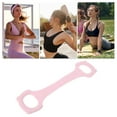 thumbnail image 2 of 1 Pc Durable 8-Shaped Yoga Stretch Band for Stretching 16.14"x4.33" Pink, 2 of 4