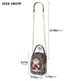 thumbnail image 2 of FORMRS Crossbody Bag for Women Quilted Travel Shoulder Cell Phone Purse with Chain Strap Handbag, Christmas Santa, 2 of 7