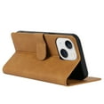 thumbnail image 6 of for iPhone 13 Wallet case with RFID Blocking Credit Card Holder,Flip Book Kickstand  PU Leather Magnetic Closure Protective Cover Women Men for iPhone 13 Phone Case,Brown, 6 of 8