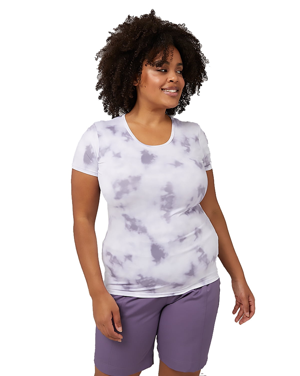 fitted tie dye shirt