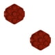 thumbnail image 4 of Advancent Molde para hornear Hexágono 7 Rejillas Molde para pasteles Molde para cocinar chocolate antiadherente de silicona, rojo ladrillo Type2 NO2, 4 of 6