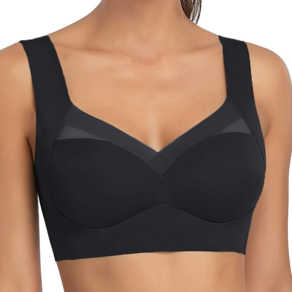 Bras for Women Full Coverage 1 Pieces Lace Plus Size Underwear lette Crop Top Female Large Top Female siere Laced Comfortable Push Up Bra