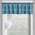 thumbnail image 4 of Ambesonne Space Valance & Curtain, Alien and Human Astronaut, 55"x45", Blue Grey Yellow, 4 of 6