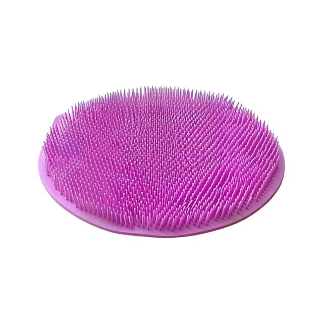 SIfdSeng My Items Shower Scrubber Mat with Non Shower Mat with Strong Suction Cups and Scrub Soft Bath Scrubber for & Back To Improve Circulation