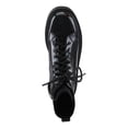 thumbnail image 5 of Azura Women's LIVEWIRE Combat Boot – Patent and Microsuede with Crystal Embellishments and Chunky Platform, 5 of 9