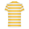 thumbnail image 2 of Jalioing Striped T Shirts for Men Short Sleeve Classic Basic Shirt Summer Casual Crew Neck Vacation Tee Shirt, 2 of 5