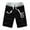 Black, variant on cargo pants for men Plain Mens Sport Pants Half Cargo Joggers Trousers Shorts Summer Casual Beach Men's Pants Grey M
