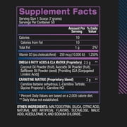 BPI Sports CLA + Carnitine Powder, Snow Cone, 50 Servings, Weight Loss & Lean Muscle Support (12.34 oz, 350g)