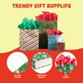 thumbnail image 4 of SYNCFUN 24 Pcs Christmas Gift Bags Assorted Sizes with Handles for Xmas Holiday Present Wrap Décor, Kraft Goody Bags, School Classroom Party Favor Supplies, Goodie Bags Decoration, 4 of 9