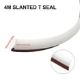 thumbnail image 4 of Weather Resistant Car Door Seal Strip Hood Trunk Edge Trim TShape Rubber 4M, 4 of 5