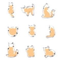 thumbnail image 4 of Shoreew 9Pcs/Set Cookie Mold Stainless Steel Cat Shaped Cutters Dough Fudge Sandwiches Mold Multi-purpose Baking Tools, 4 of 7