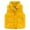 Yellow, variant on WOYY Tween Girls Corduroy Quilted Vest Winter Warm Padded Sleeveless Jacket Outerwear