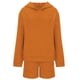 thumbnail image 5 of ICHUANYI Clearance Women's Set Tracksuit Pullover TWO Piece SportSets Long Sleeved Hoodies Sports Fashion Shorts Set Long Sleeved Hooded Suit(Orange, L) ICHUANYI WER2023080806895, 5 of 5