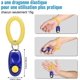 thumbnail image 3 of Clickers para perros con pulseras [Paquete de 4], Clicker de entrenamiento con forma de barco, Colorido y práctico, Clicker profesional para el entrenamiento de perros - Multicolor, 3 of 5