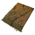 thumbnail image 5 of Paskmlna® Reversible Paisley Pashmina Shawl Wrap Elegant Colors #07, 5 of 5
