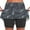 Dark Gray, variant on Abomasnow Tennis Skirts for Women 20" Knee Length Skorts Skirts Print High Waisted Golf Skirts Summer Casual Athletic Skirts Built-in Shorts