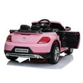 thumbnail image 2 of 12V Volkswagen Beetle Kids Ride On Car Pink, 2 of 5