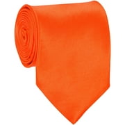 ADF-11 - Mens - Orange - Solid Necktie