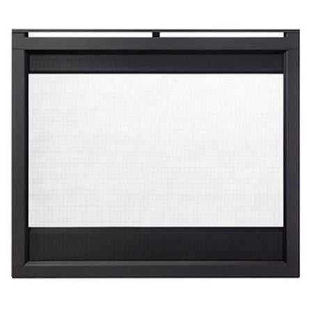 Firescreen Front, Black