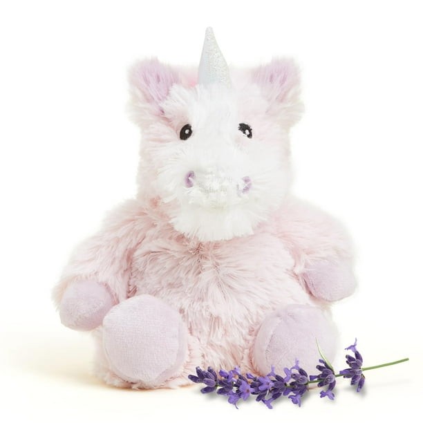 Peluche de unicornio Therapeutic Warmies Junior, 23 cm, con calefacción