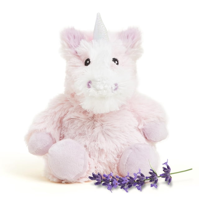 Peluche de unicornio Therapeutic Warmies Junior, 23 cm, con calefacción