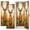 Color 4, variant on Rustic 2 Pcs School Locker Magnetic Wallpaper 12" x 36" Stained Glass Cherry Branch Green Leaves Red Fruit Vintage Style Reusable Removable Locker Accessories Back to School Supplies