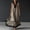 Beige plus size halter dress a1, variant on Women Plus Size Halter Ruffle Boho Maxi Dress Flowy V Neck Casual Long Beach Vacation Dresses, Gray M
