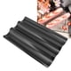 thumbnail image 4 of French Bread Baking Pan, Stainless Steel Easy To Release 3 Slots Easy To Clean French Bread Baguette Pan For Home For Baguettes ANGGREK Descripción de la referencia, 4 of 5