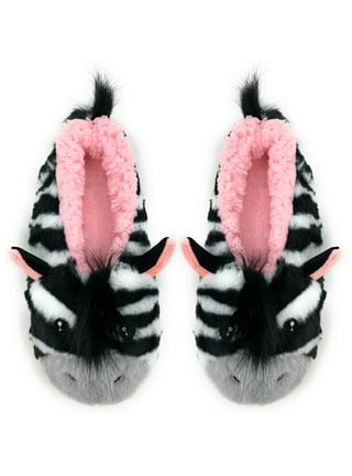 Zebra slippers clearance for adults
