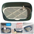 thumbnail image 2 of Space Saving Dog Toilet With NonSlip Design Easy Cleaning Breeds Bathroom For Small Pet Potty Training Device, 2 of 13