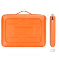 thumbnail image 3 of Funda para portátil DOISO de 14 pulgadas a prueba de golpes e impermeable, naranja, 3 of 7