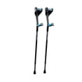 thumbnail image 2 of Muletas Ortopédicas Tipo Canadienses WALKITEASY con Alturas Ajustables para Adultos Soporte para Antebrazo Almohadillas Peso Máximo Soportado 130 kg, 2 of 8