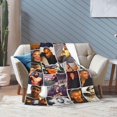 thumbnail image 5 of Blanket Shemar Actor Moore Throw Flannel Blankets Warm Soft Cozy Fuzzy Blanket for Bed Sofa Couch Camping Travel Gift Blankets for All Seasons 60"x50", 5 of 6