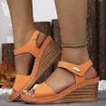 thumbnail image 2 of DAFEI Sandales Femmes Habillées à Plateforme Compensée Sandales Légères d'Été à Bride Sandales Décontractées de Vacances Augmenter la Hauteur Chaussures Rétro de Villégiature, 2 of 7