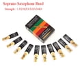 thumbnail image 2 of 10pcs Saxophone Reed Set Bb Tone with Strength 1.5/2.0/2.5/3.0/3.5/4.0 for Soprano Sax Reed Hardness 3.0, 2 of 7