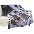thumbnail image 2 of Death Note Blanket Soft Cozy Flannel Warm Throw Blanket Unique Gifts Room Decor Blanket 60"x50", 2 of 5