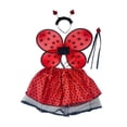 thumbnail image 1 of 2x Conjunto De Disfraces De Animales Para Niños Disfraz De Halloween Para Actuación Baile 4pvs Mariposa, 1 of 8