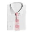 thumbnail image 2 of XMXY Heart Tender Sweet Love Mens Necktie Ties , Happy Mothers Day Pink Formal Bussiness Wedding Party Printed Tie, 2 of 9