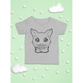 thumbnail image 3 of Fox With A Scarf T-Shirt Infant -Image by Shutterstock,  24 Months, 3 of 4