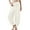 02-White, variant on Womens Baggy Wide Leg Harem Pants Casual Elastic Waisted Palazzo Pants with Pockets