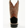thumbnail image 5 of Justin Boots Mens Alamo Roughout Square Toe Cowboy  Mid Calf Boots, 5 of 7