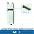 thumbnail image 4 of Interruptor de ventana eléctrica Unique Bargains No. 254016Z500 para el lado del conductor delantero izquierdo para Nissan Sentra 2004-2006 Negro, 4 of 7