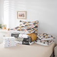 thumbnail image 5 of Manfei Cute Cat Twin Bedding Sets 7-Piece,Pet Animal Bedding Comforter Set 7-Piece,Colorful Kitten Sheet Sets For Boys Girls,Ultra Soft Room Decoration Reversible, 5 of 7