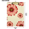 thumbnail image 3 of FMSHPON Daisy Floral Clipboard Hardboard Wood Nursing Clip Board and Pull for Standard A4 Letter 13x9 inches, 3 of 7
