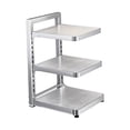 thumbnail image 4 of Estante para ollas y sartenes, organizador de cocina, soporte para ollas que ahorra espacio, estante de cocina para debajo del gabinete 3 niveles, 4 of 8