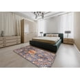 thumbnail image 4 of Ahgly Company Tapis d'Intérieur Rectangulaires Abstraits Rose Pourpre, Tapis de Zone Abstraits, 4 Pieds x 6 Pieds, 4 of 6